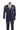 Vinci Navy Regular Fit 3 Piece Suit - V2TR