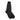 Vannucci Diamond Pattern Dress Socks Mercerized Cotton, Mid-Calf Length in Black