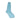 Vannucci Imperial Wave Dress Socks Mid-Calf Length in Aqua