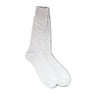 Vannucci Imperial Wave Dress Socks Mid-Calf Length in White