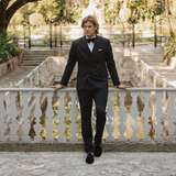 Men's Black Velvet Milano Loafer