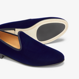 Men's Blue Velvet Slipper II