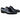 Carrucci Shoes Single Monk Strap Brown Leather Loafer in Black #color_ Black
