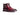Vesper Cross Strap Buckle Boot in Burgundy #color_ Burgundy