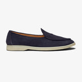 Navy Suede