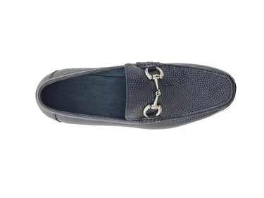 Carrucci Shoes Victor Horsebit Leather Loafer