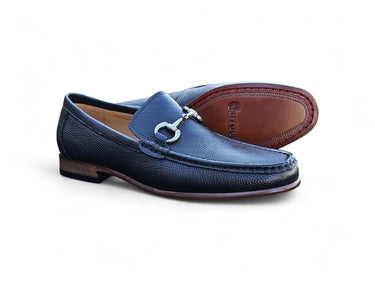 Carrucci Shoes Victor Horsebit Leather Loafer