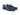 Carrucci Shoes Victor Horsebit Leather Loafer in Navy