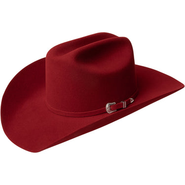 Bailey Western Lightning 4X Fur Blend Cowboy Hat in Red