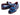 Paul Parkman Men's Wingtip Leather Tassel Loafers in Blue in #color_