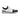 Belvedere Titan in Black / White Caiman Crocodile & Leather Sneakers in White Black