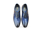 Carrucci Shoes Whole Cut Oxford Medallion Dress Shoe