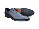 Carrucci Shoes Whole Cut Oxford Medallion Dress Shoe