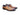 Carrucci Shoes Whole Cut Oxford Medallion Dress Shoe in Cognac