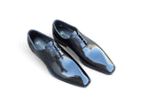 Carrucci Shoes Wholecut Oxford Dress Shoe in Black