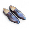 Carrucci Shoes Wholecut Oxford Dress Shoe in Chestnut