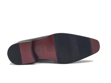 Carrucci Shoes Wholecut Patent Leather Oxford