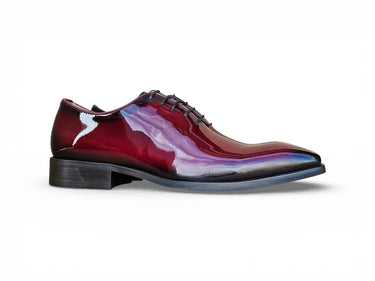 Carrucci Shoes Wholecut Patent Leather Oxford