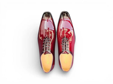 Carrucci Shoes Wholecut Patent Leather Oxford