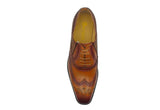 Carrucci Shoes Wingtip Slip-on Oxford Dress Shoe