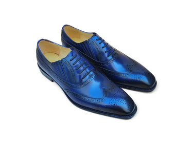 Carrucci Shoes Wingtip Slip-on Oxford Dress Shoe