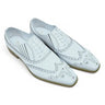 Carrucci Shoes Wingtip Slip-on Oxford Dress Shoe in White