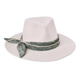 Rain Forest in Cream Wool 100% Wool Felt