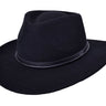 Regal in Black Wool 100% Wool Felt