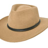 Regal in Camel Wool 100% Wool Felt #color_ Camel Wool 100% Wool Felt