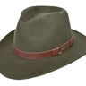 Merino Outback in Moss Wool 100% Wool Felt #color_ Moss Wool 100% Wool Felt