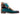 Paul Parkman Men's Genuine Ostrich Leg Bicycle Toe Oxfords in Green & Brown in #color_