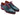 Paul Parkman Men's Woven Leather Oxfords in Green & Purple in EU 47 - US 13 #color_ EU 47 - US 13