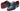 Paul Parkman Men's Woven Leather Oxfords in Green & Purple in #color_