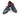 Paul Parkman Men's Woven Leather Oxfords in Green & Purple in #color_