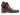 Paul Parkman Men's Genuine Ostrich Skin Monkstrap Shoes in Brown in #color_