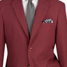 Vinci Burgundy Blazer - Z-2PP