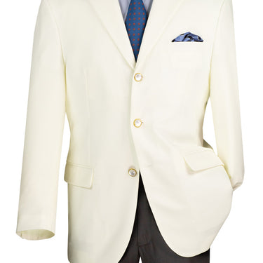 Vinci Ivory Regular Fit Blazer - Z-3PP