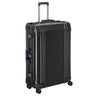 Geo Aluminum | 30" Spinner Travel Case in BLACK #color_ BLACK