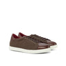 DapperFam Rivale in Flannel Brown Flannel