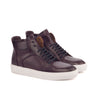 DapperFam Dante in Burgundy Box Calf
