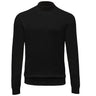 Mock Neck Sweater in Black #color_ Black