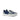 DapperFam Selvara in Jeans / Light Grey / Navy Sartorial, Kid Suede and Painted Croco