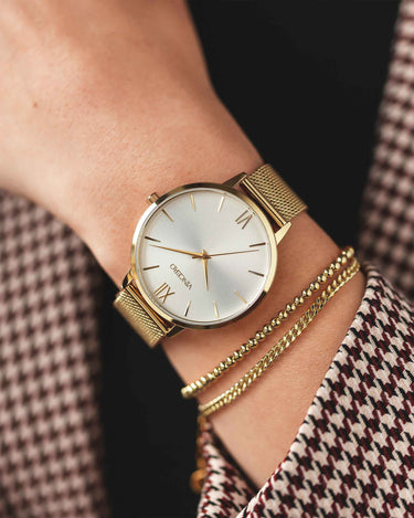 The Beaded Bracelet - Gold