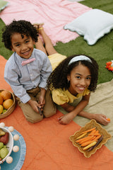 Bubble Gum Stripe - Boys Bow TIe — view 2