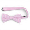 Bubble Gum Stripe - Men's Pre-tied Bow Tie