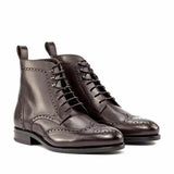 DapperFam Valiant in Brown Military Brogue