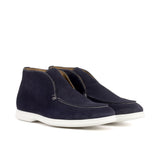 DapperFam Brannox in Navy Lux Suede