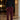 Calvere Furs Men's Mink Sections Pants in Burgundy, worn