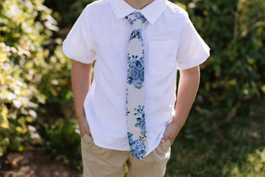 Cape Cod Floral - Boys Tie — view 5