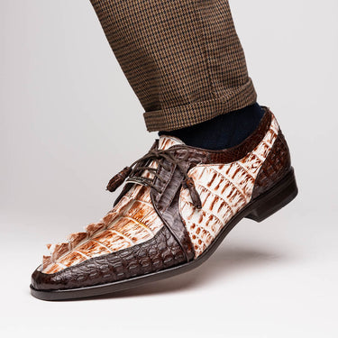 Caribe In Rustic White /Brown